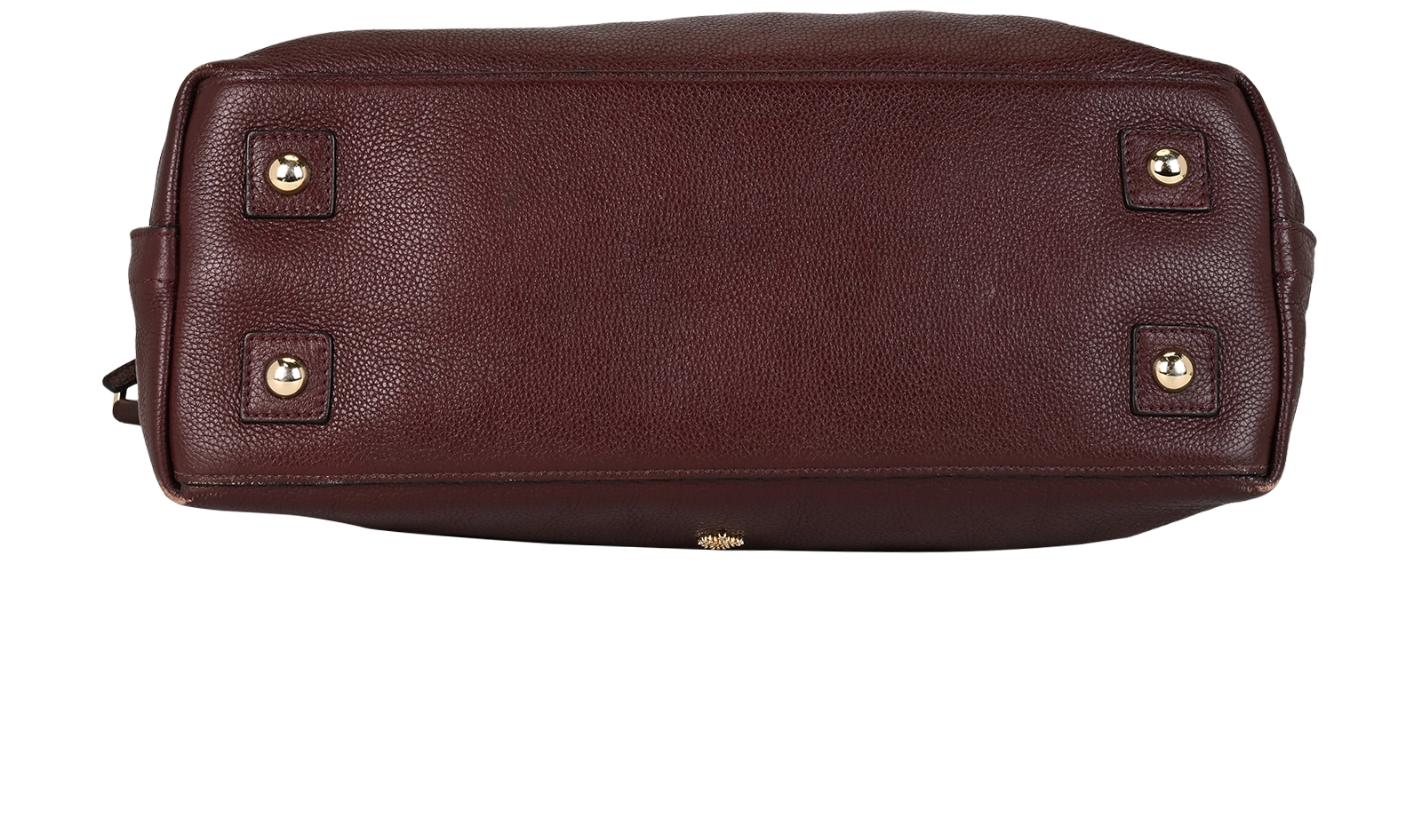 Alice Zipped Tote, &pound;250, Handbags, Burgundy, Leather, Top view